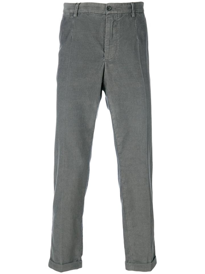Dolce & Gabbana Straight Trousers - Grey