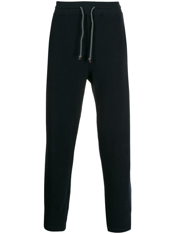 Brunello Cucinelli Jersey Sweatpants - Blue