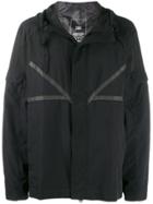 Adidas Hooded Windbreaker Jacket - Black