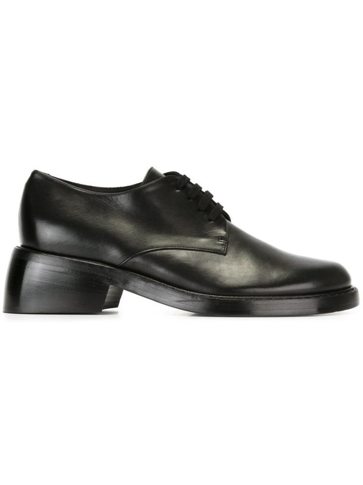 Ann Demeulemeester Chunky Heel Lace-up Shoes