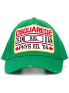 Dsquared2 - Phys Ed Baseball Cap - Men - Cotton - One Size, Green, Cotton