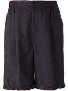 Kolor - Loose Fit Shorts - Men - Polyester/cupro/viscose - 3, Blue, Polyester/cupro/viscose