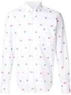 Naked And Famous Printed Shirt - White