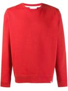 Norse Projects Classic Fitted Sweatshirt - Red