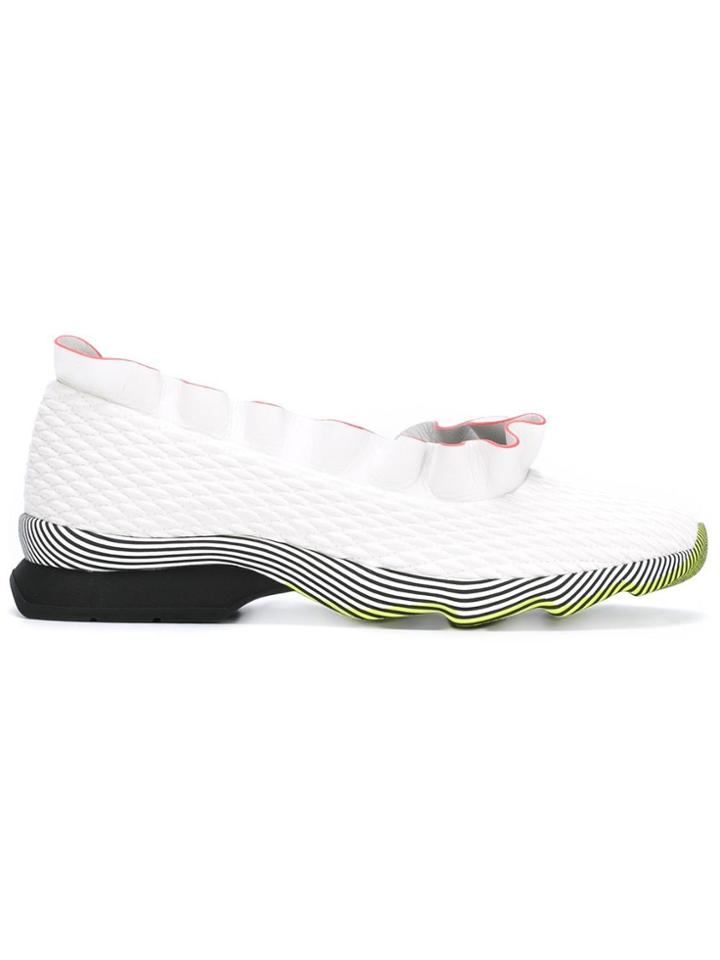 Fendi 'waves' Sneakers - White
