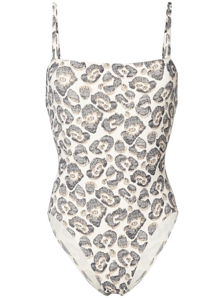 Eres Leopard Print Swimsuit - Multicolour