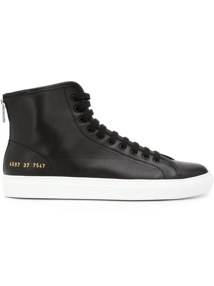 Common Projects Tournament Sneakers, Women's, Size: 37, Black, Leather