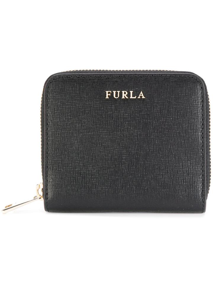 Furla Small Zip Purse - Black