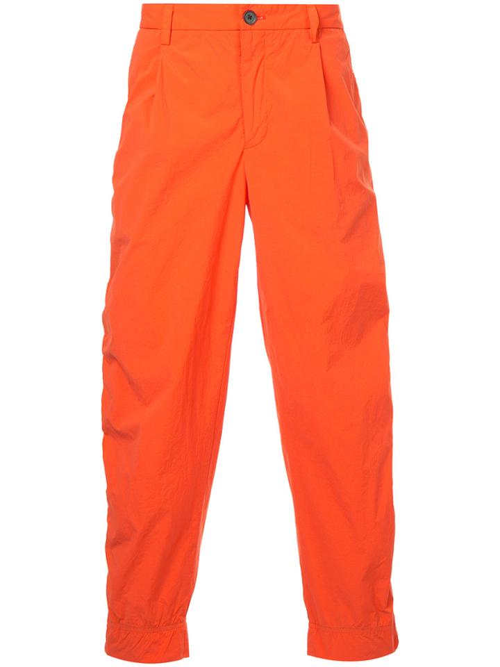 Kolor Technical Casual Chinos - Yellow & Orange