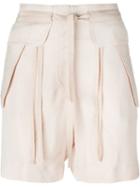 Chloé Quilted Effect Bermuda Shorts