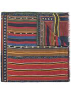 Etro Tapestry Stripe Scarf - Multicolour