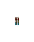 Fashion Concierge Vip Coral And Turquoise With Diamonds 18k Gold -