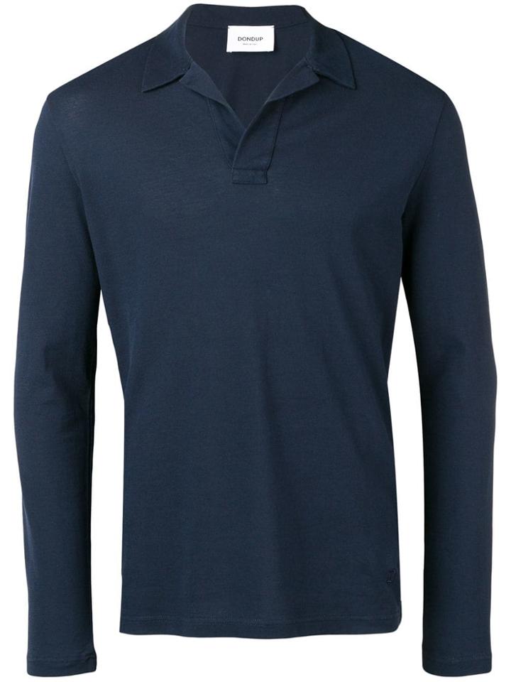 Dondup V-neck Sweatshirt - Blue
