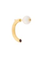 Maria Black Etta Pearl Earring - Metallic