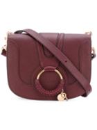 See By Chloé - Hana Crossbody Bag - Women - Cotton/goat Skin - One Size, Pink/purple, Cotton/goat Skin