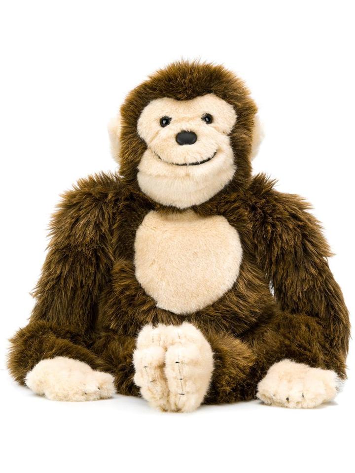 Moschino Monkey Crossbody Bag - Brown