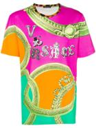 Versace Flamboyant Print T-shirt - Pink