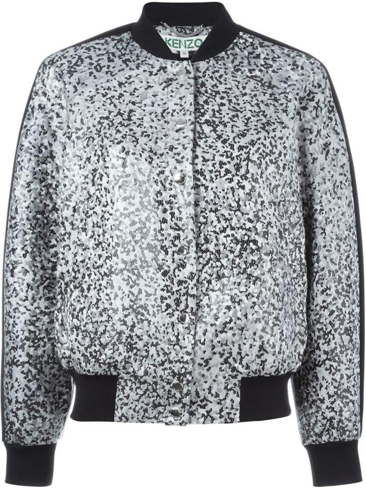Kenzo 'sand' Bomber Jacket