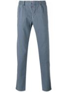 Incotex Slim-fit Trousers, Men's, Size: 36, Blue, Cotton/spandex/elastane
