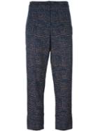 Odeeh Slim-fit Cropped Trousers