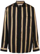 Henrik Vibskov Spyjama Striped Shirt - Black
