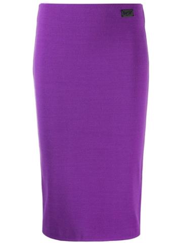Be Blumarine Pencil Skirt - Purple
