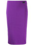 Be Blumarine Pencil Skirt - Purple