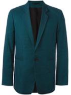 Ann Demeulemeester Fitted Dinner Jacket - Blue