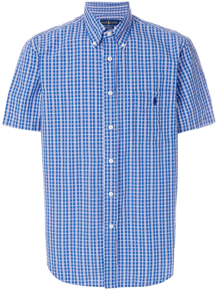 Polo Ralph Lauren Short-sleeved Check Shirt - Black