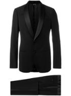 Giorgio Armani Classic Tuxedo, Men's, Size: 50, Black, Silk/virgin Wool/cupro