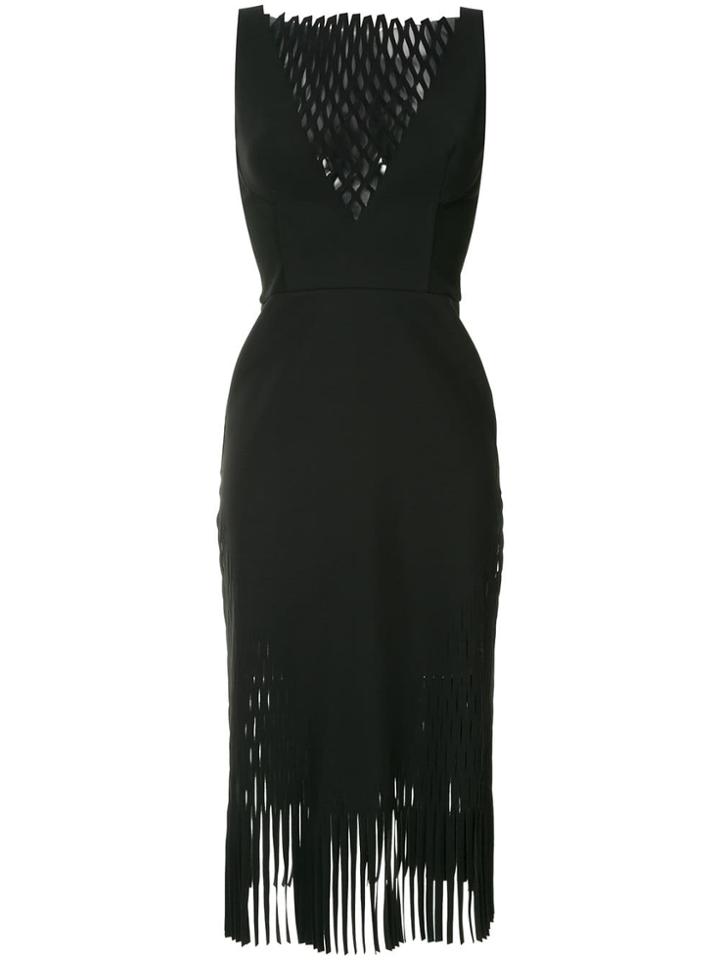 Dion Lee Perf Mirror Dress - Black