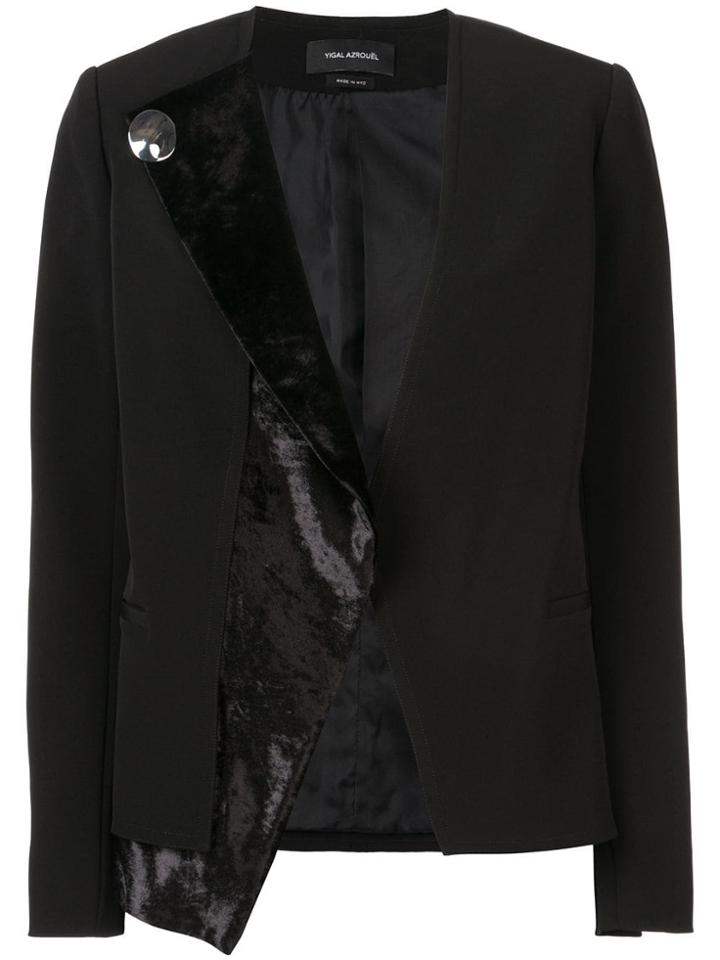 Yigal Azrouel Mixed Media Blazer - Unavailable