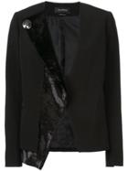 Yigal Azrouel Mixed Media Blazer - Unavailable