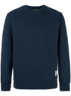 Carhartt Logo Print Sweatshirt, Men's, Size: Medium, Blue, Cotton/polyester