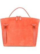 Jil Sander Small 'hill' Tote, Women's, Yellow/orange
