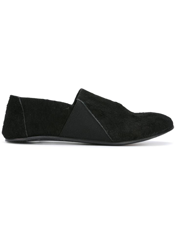 The Last Conspiracy Tweed Detail Slippers - Black
