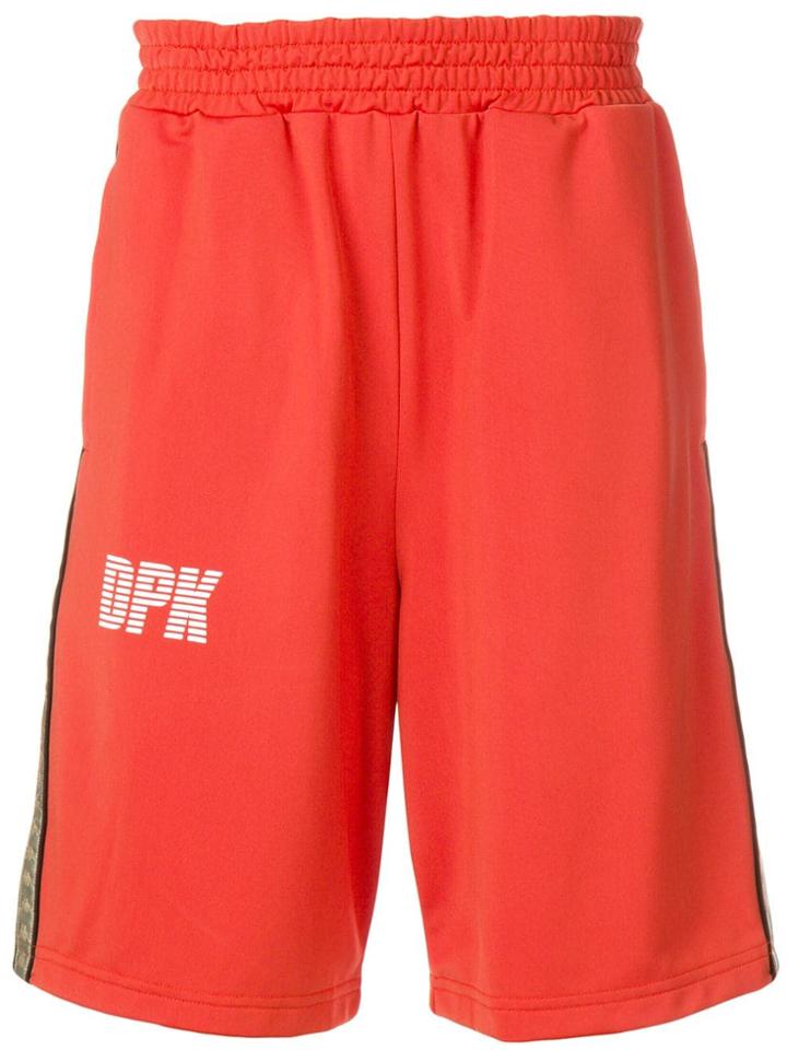 Kappa Logo Stripe Track Pants - Orange