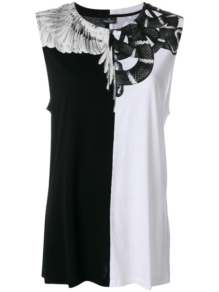 Marcelo Burlon County Of Milan Snakes Wings Tank Top - White