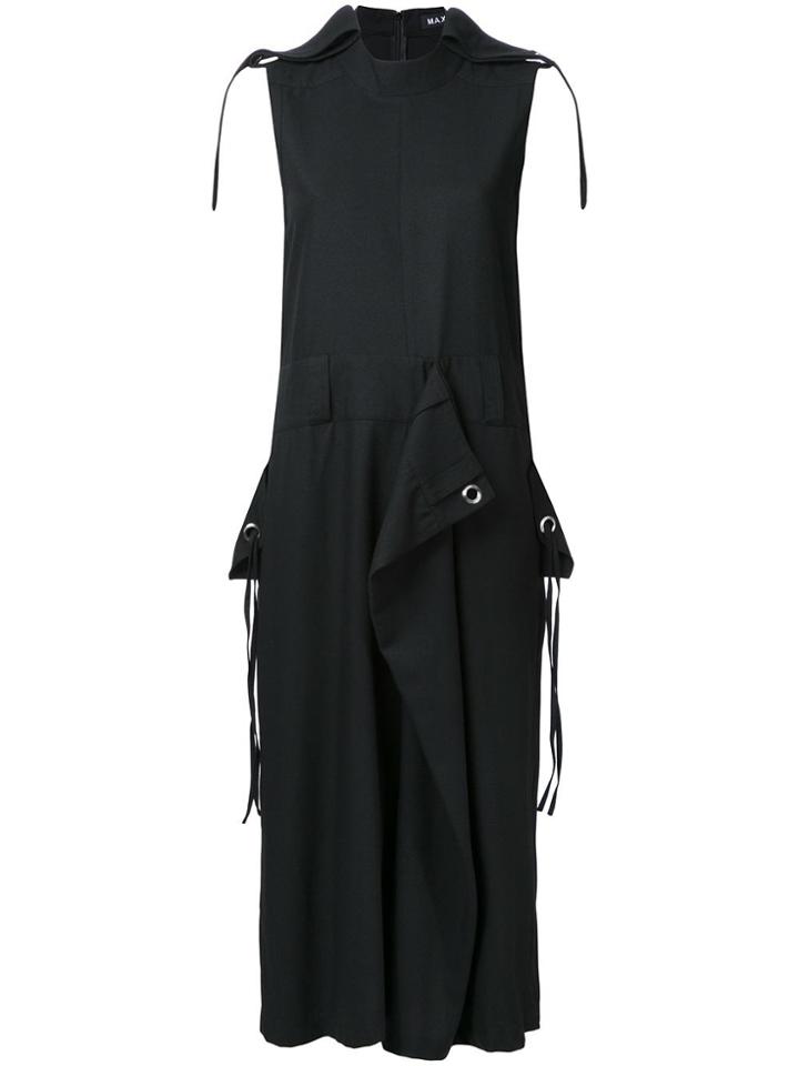 Max Tan 'serge' Jumpsuit - Black