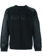 Kenzo Panelled 'kenzo Paris' Sweatshirt, Men's, Size: Large, Black, Cotton