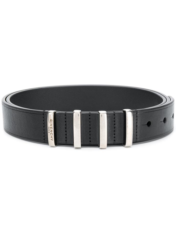 Givenchy Metallic Ring Belt - Black