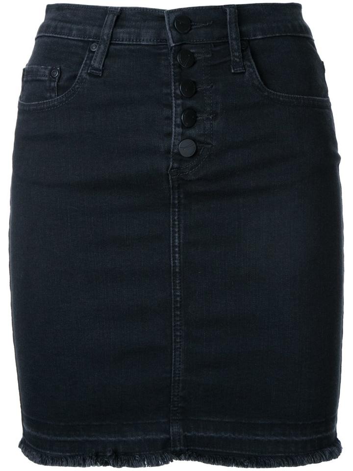 Nobody Denim - Cult Skirt Tempted - Women - Cotton/elastodiene/polyester - 27, Black, Cotton/elastodiene/polyester