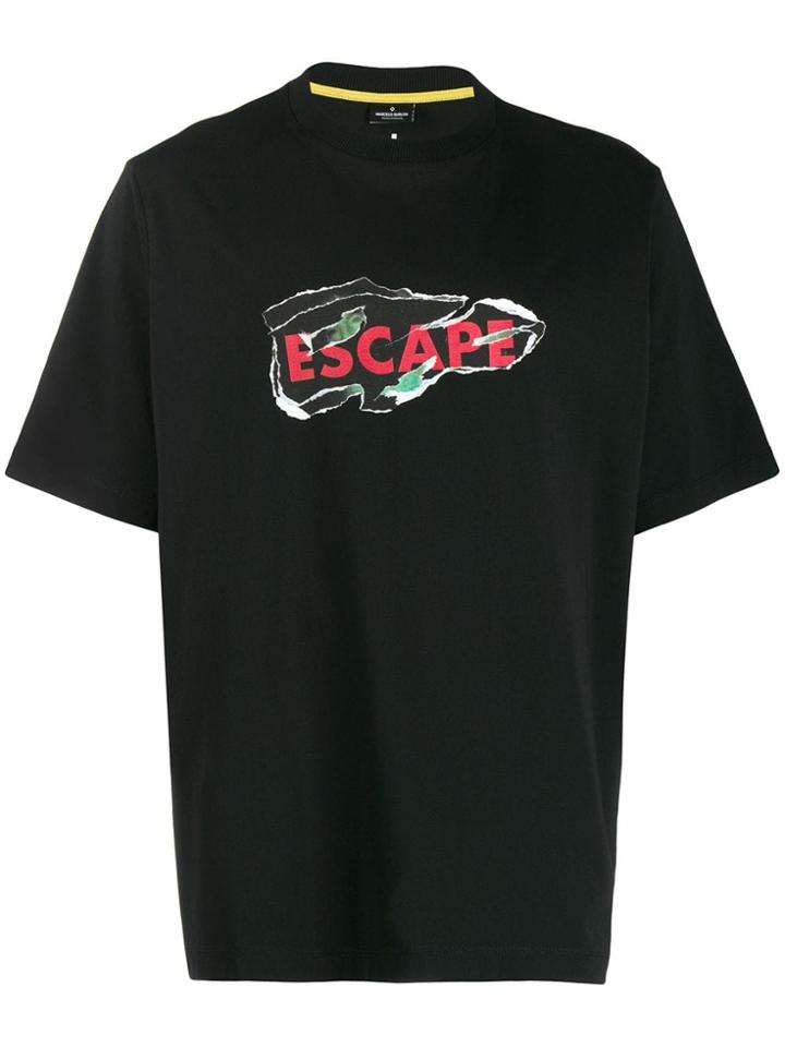 Marcelo Burlon County Of Milan Escape Print T-shirt - Black