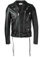 Saint Laurent 'blood Luster' Motorcycle Jacket - Black