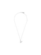 Marc Jacobs Letter Pendant Necklace - Silver