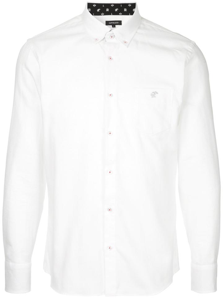 Loveless Plain Shirt - White