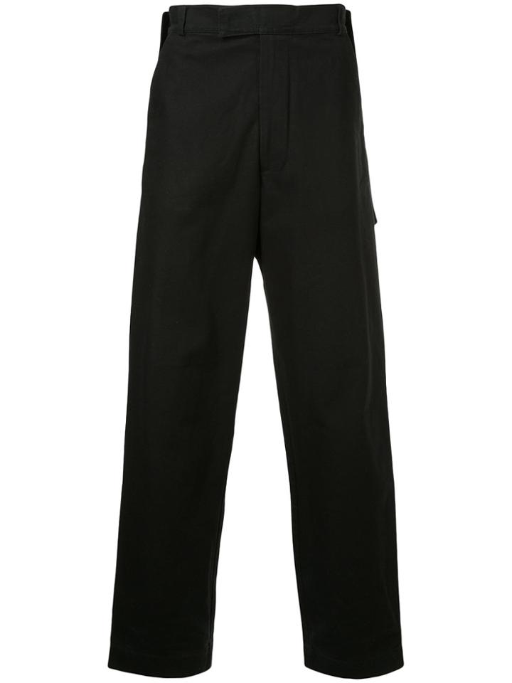 Walter Van Beirendonck Vintage Rear Apron Jeans - Black