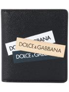 Dolce & Gabbana Dauphine Printed Bifold Wallet - Black