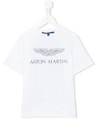 Aston Martin Kids - Logo Print T-shirt - Kids - Cotton - 6 Yrs, White