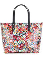 Tory Burch - Floral Print Tote - Women - Pvc - One Size, Pvc